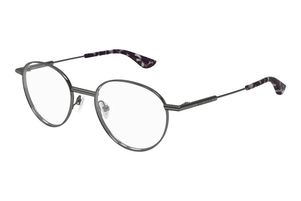 Alexander McQueen AM0502O 003 GUNMETAL Alexander McQueen AM0502O 003 GUNMETAL