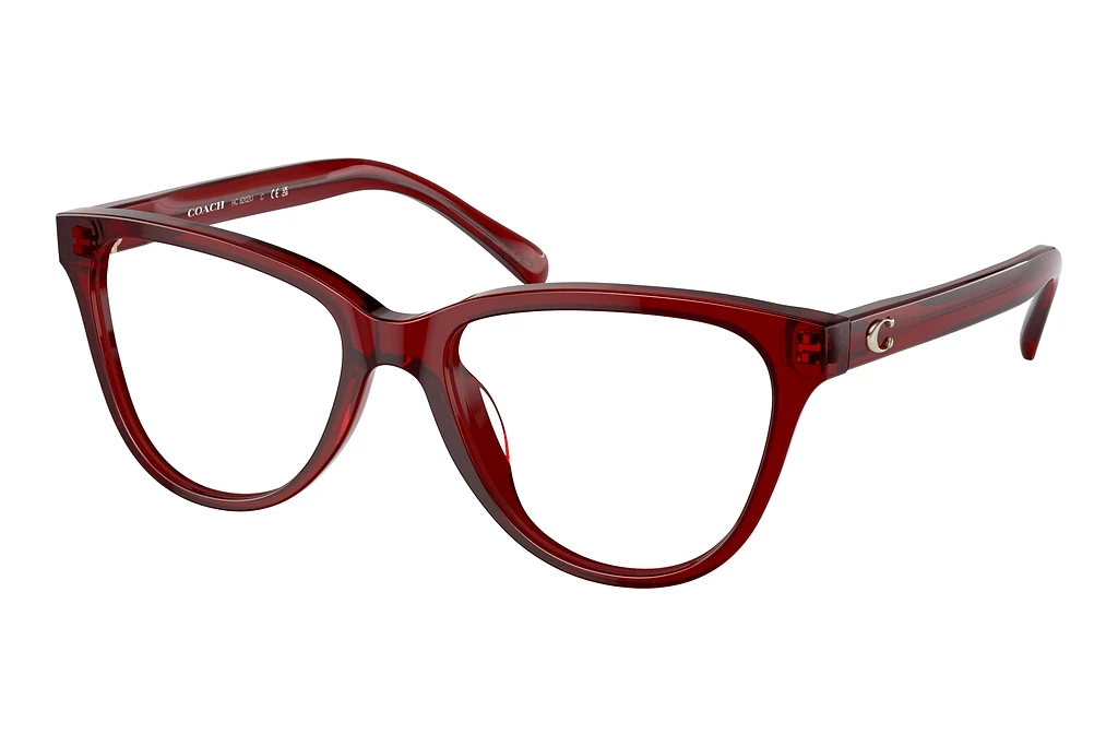 Coach HC6202U 5713 Transparent Red Coach HC6202U 5713 Transparent Red