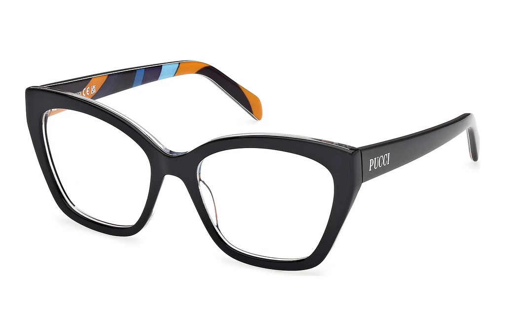 Emilio Pucci EP5216 001 Schwarz/Muster Emilio Pucci EP5216 001 Schwarz/Muster