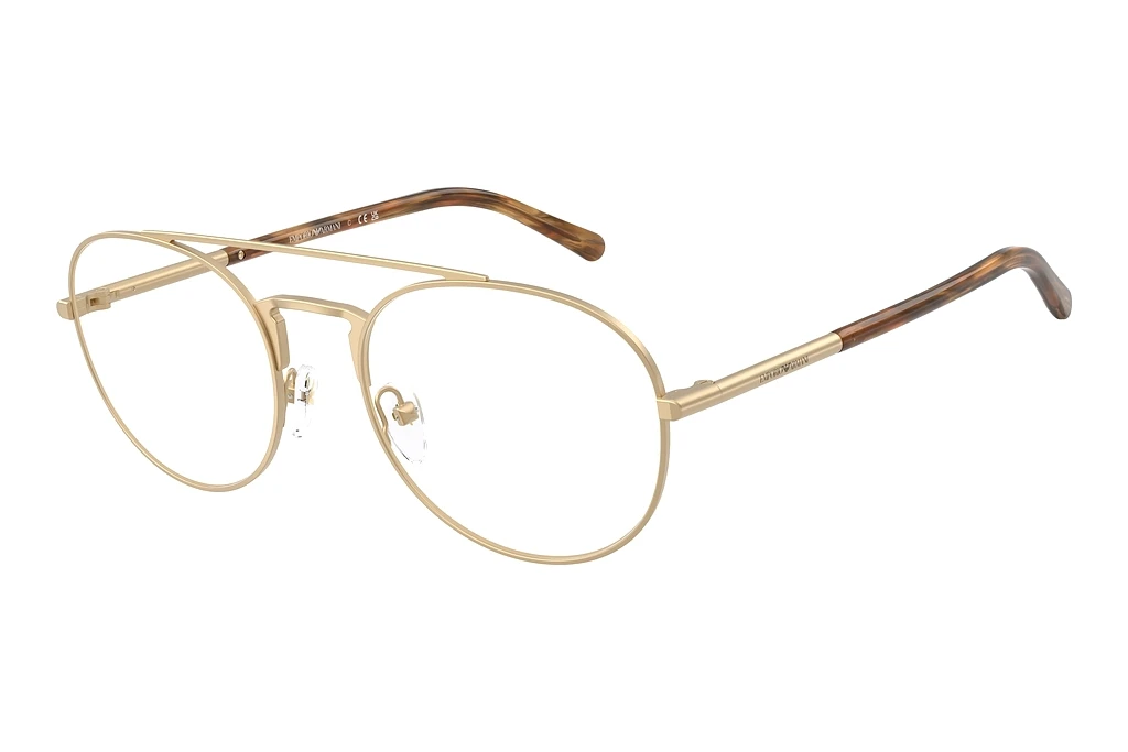 Emporio Armani EA1178 3421 Matte Pale Gold Emporio Armani EA1178 3421 Matte Pale Gold