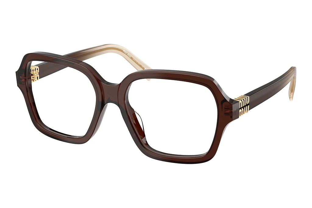 Miu Miu MU 03YV 23H1O1 Brown Transparent Miu Miu MU 03YV 23H1O1 Brown Transparent