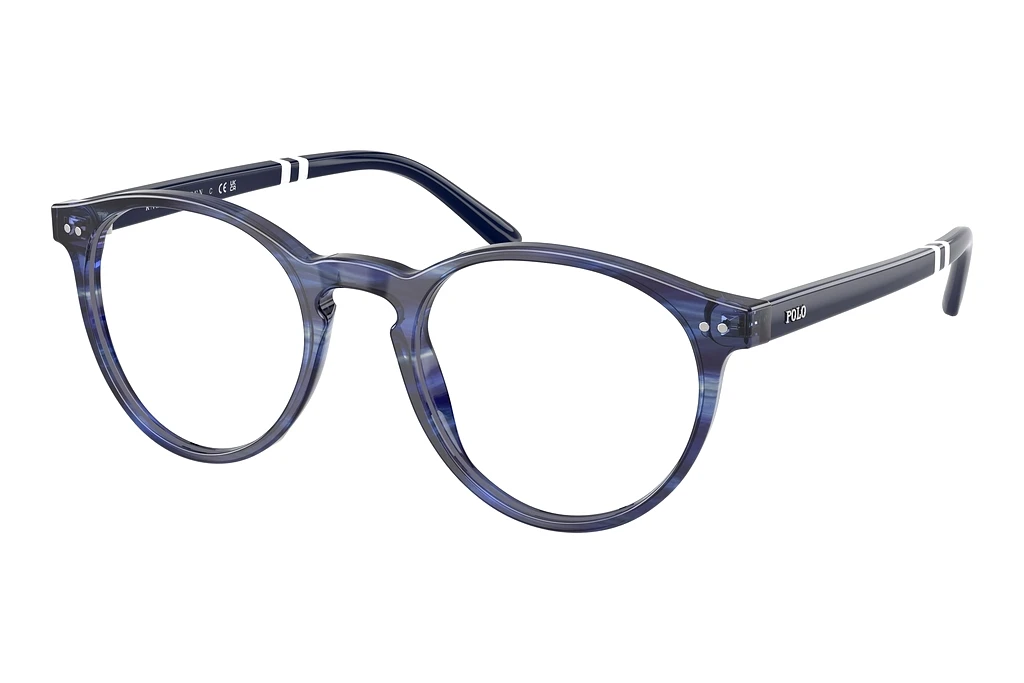 Polo PH2297 6314 Shiny Striped Blue Polo PH2297 6314 Shiny Striped Blue