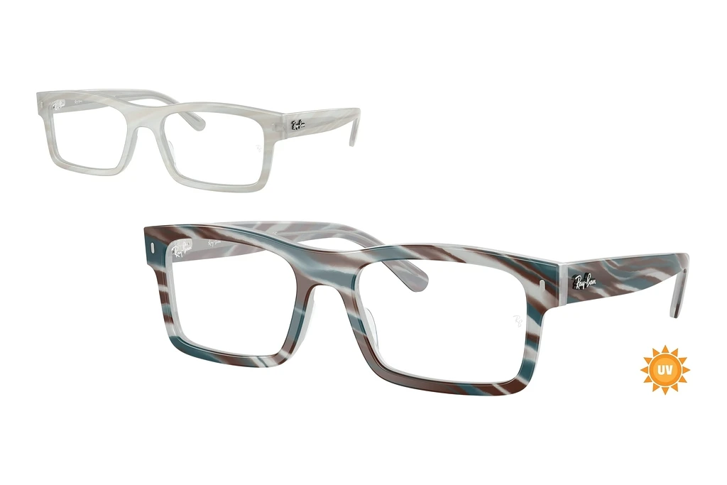 Ray-Ban RX5435 8382 Photo Striped Light Blue Ray-Ban RX5435 8382 Photo Striped Light Blue