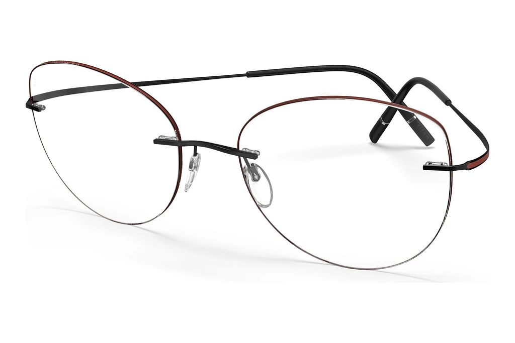 Silhouette 5599-PC 9145 Black-Red Lava Silhouette 5599-PC 9145 Black-Red Lava