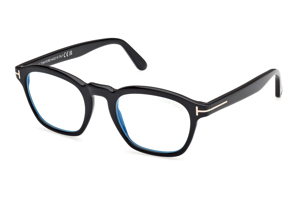 Tom Ford   FT6033-B 001 Glänzend Schwarz Tom Ford   FT6033-B 001 Glänzend Schwarz