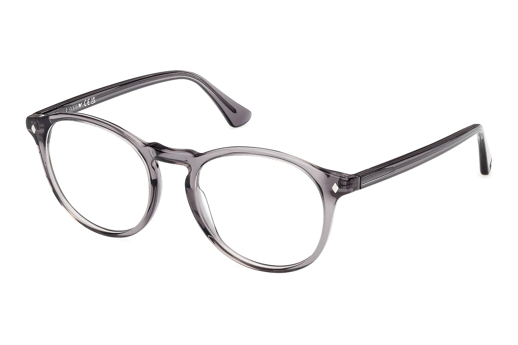 Web Eyewear WE5387 016 Glänzend Grau Web Eyewear WE5387 016 Glänzend Grau
