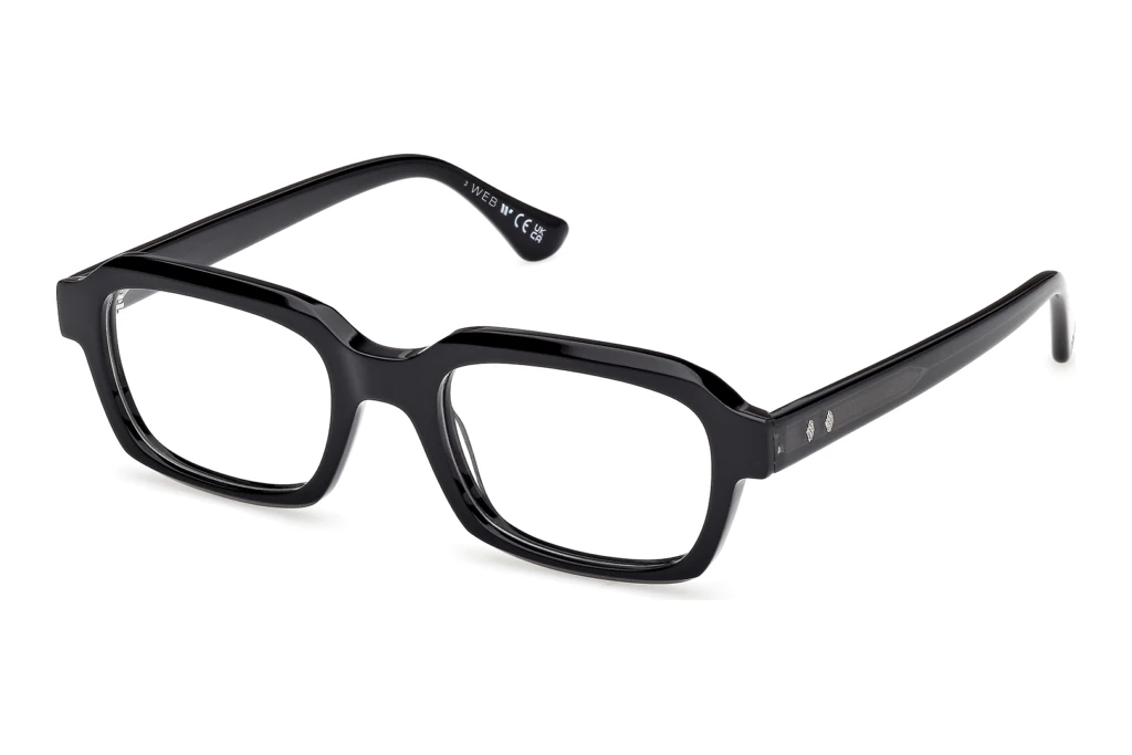 Web Eyewear WE5466 001 Glänzend Schwarz Web Eyewear WE5466 001 Glänzend Schwarz