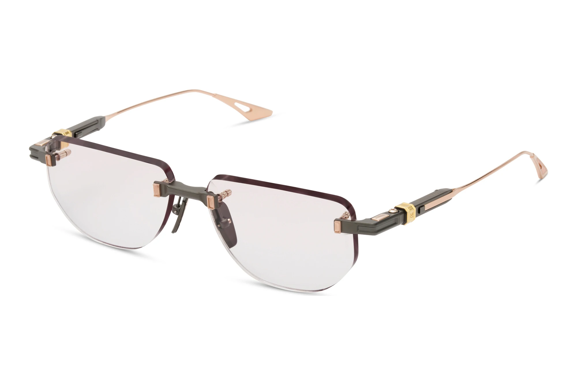 DITA-EPILUXURY DEX-022 03A BLACK IRON - ROSE GOLD DITA-EPILUXURY DEX-022 03A BLACK IRON - ROSE GOLD