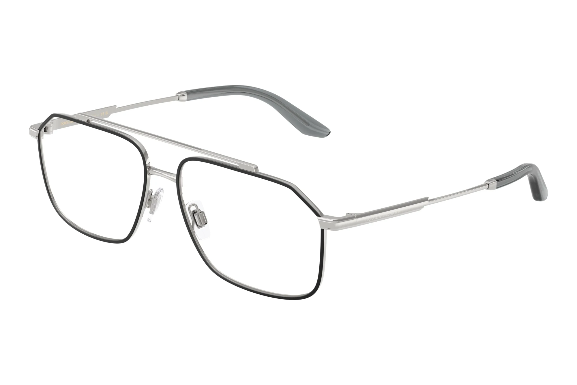 Dolce & Gabbana DG1364 1324 Silver/Matte Black Dolce & Gabbana DG1364 1324 Silver/Matte Black