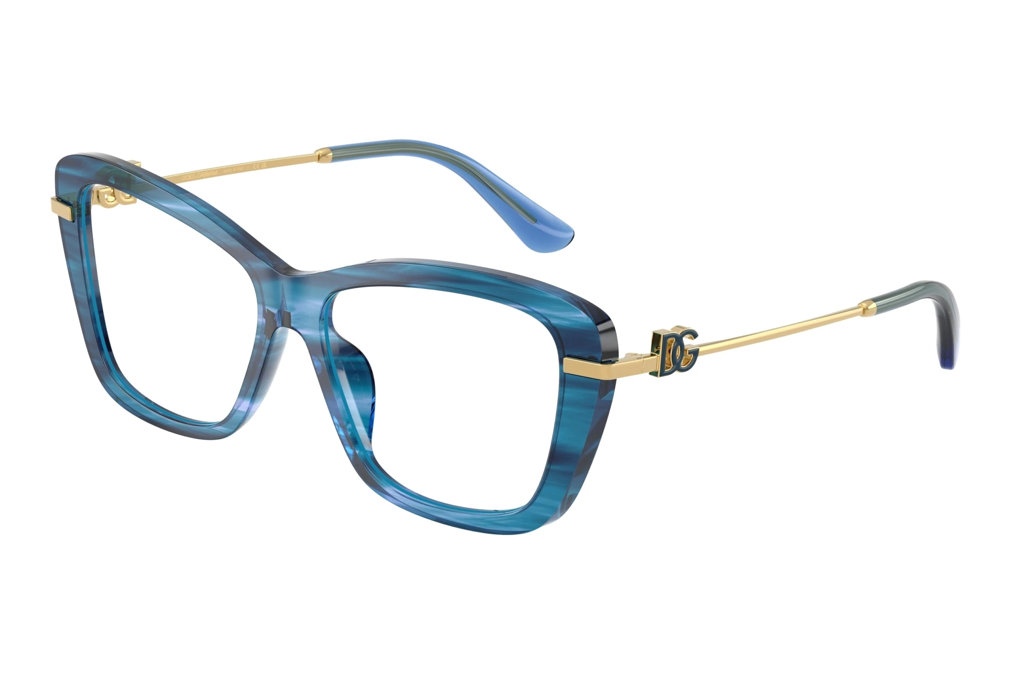 Dolce & Gabbana DG3439 3472 Striped Blue Dolce & Gabbana DG3439 3472 Striped Blue