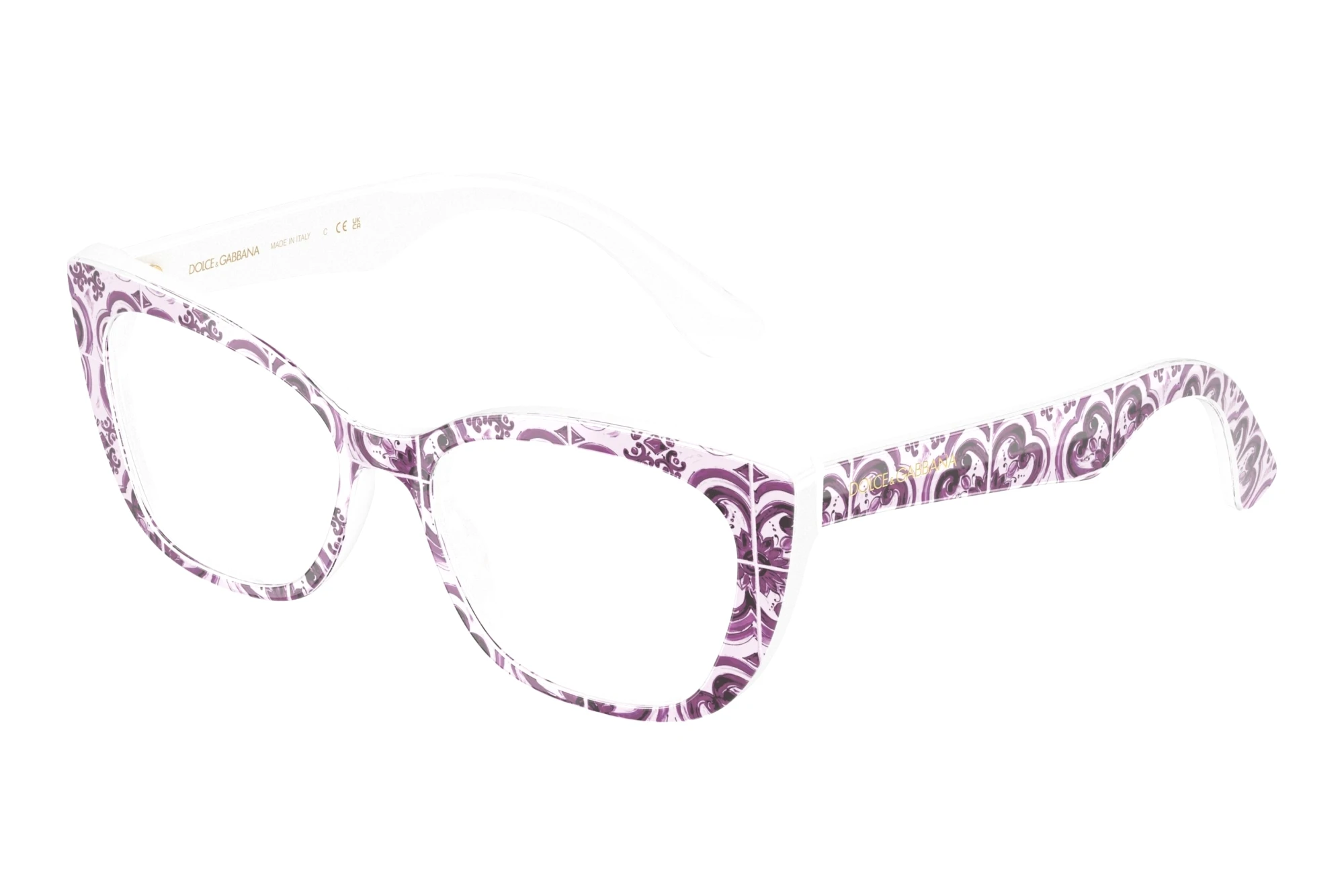 Dolce & Gabbana DX3357 3459 Violet Maiolica Dolce & Gabbana DX3357 3459 Violet Maiolica