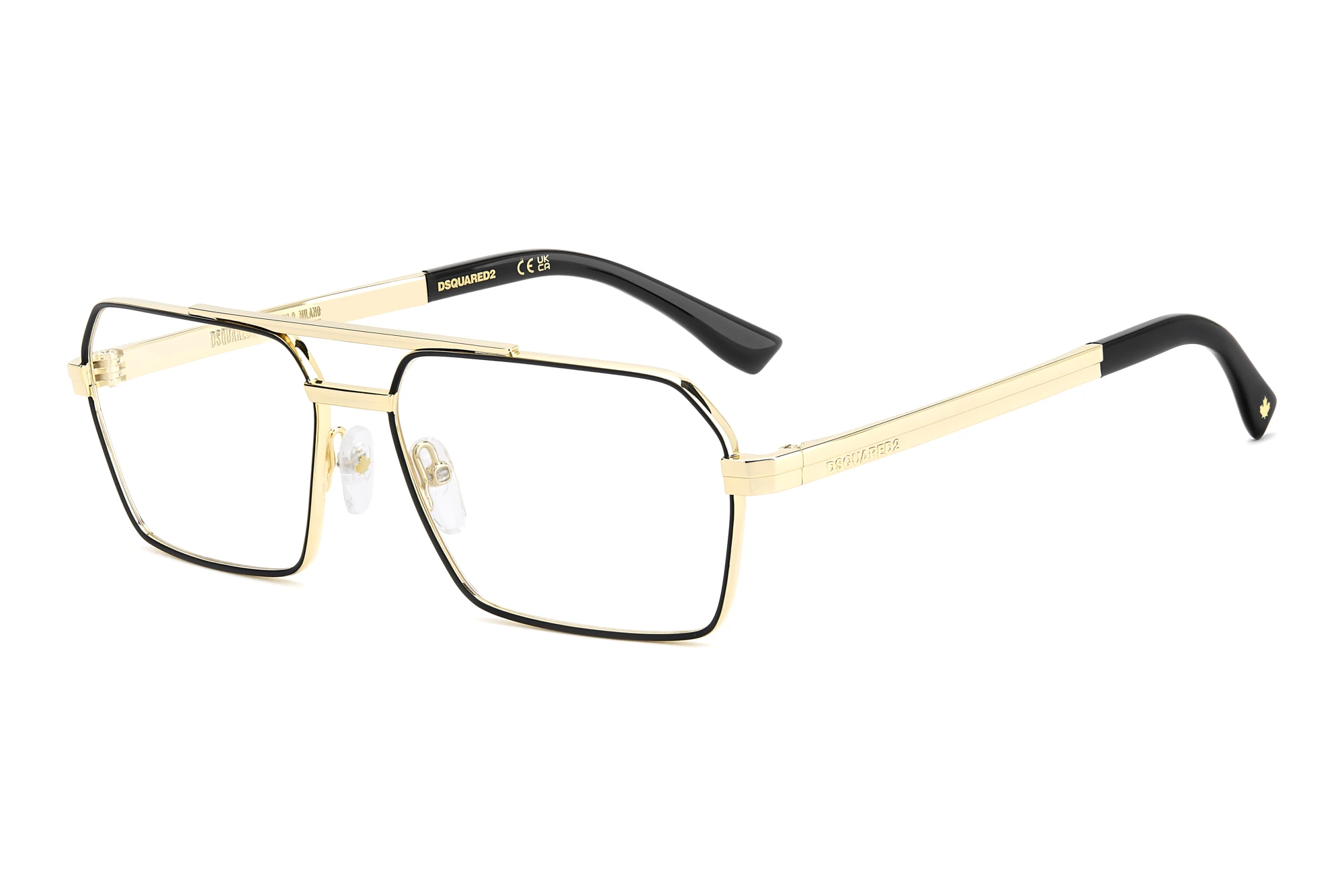 Dsquared2 D2 0217 I46 MATTE BLACK GOLD Dsquared2 D2 0217 I46 MATTE BLACK GOLD
