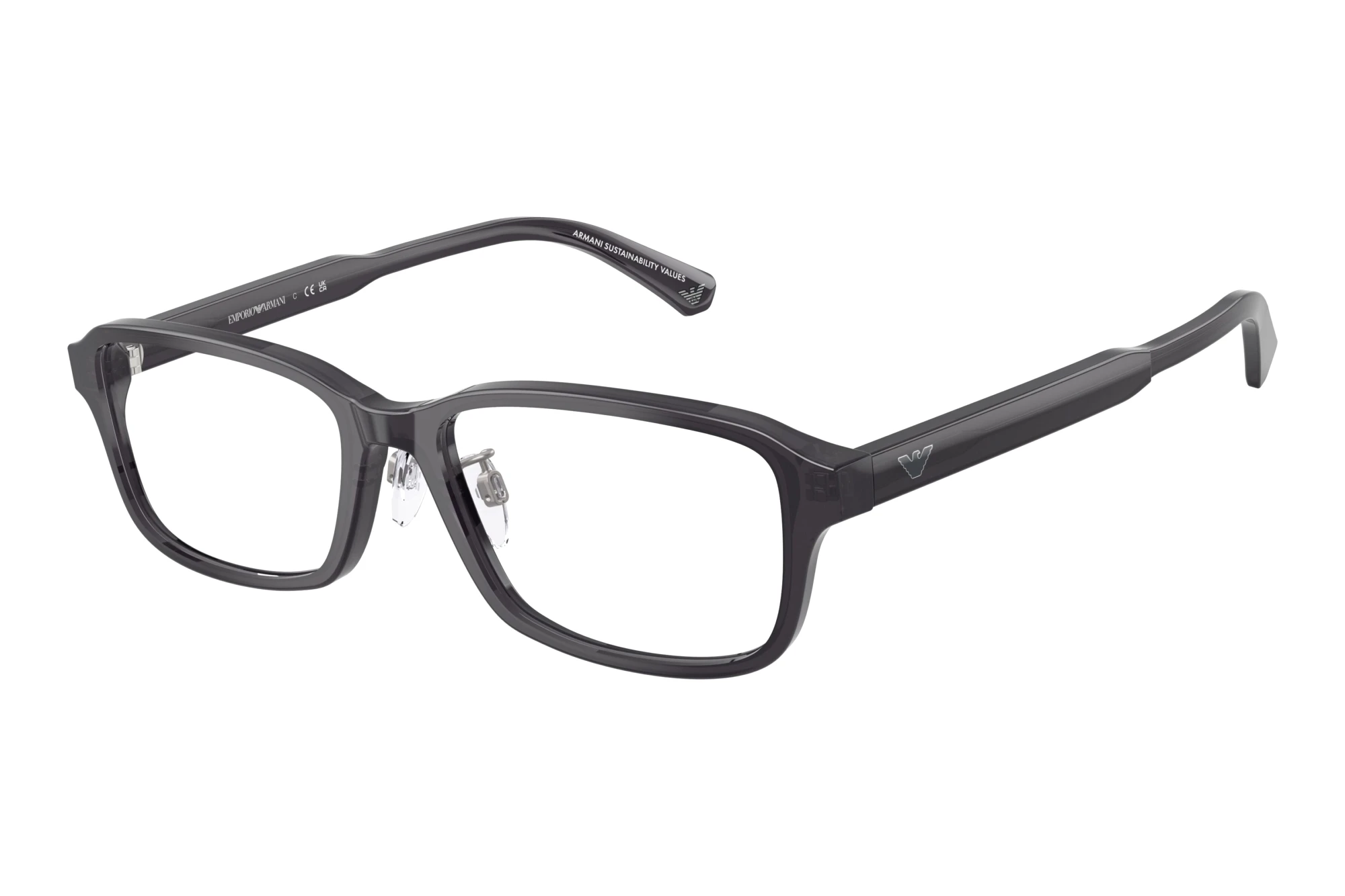 Emporio Armani EA3215D 5029 Shiny Transparent Grey Emporio Armani EA3215D 5029 Shiny Transparent Grey