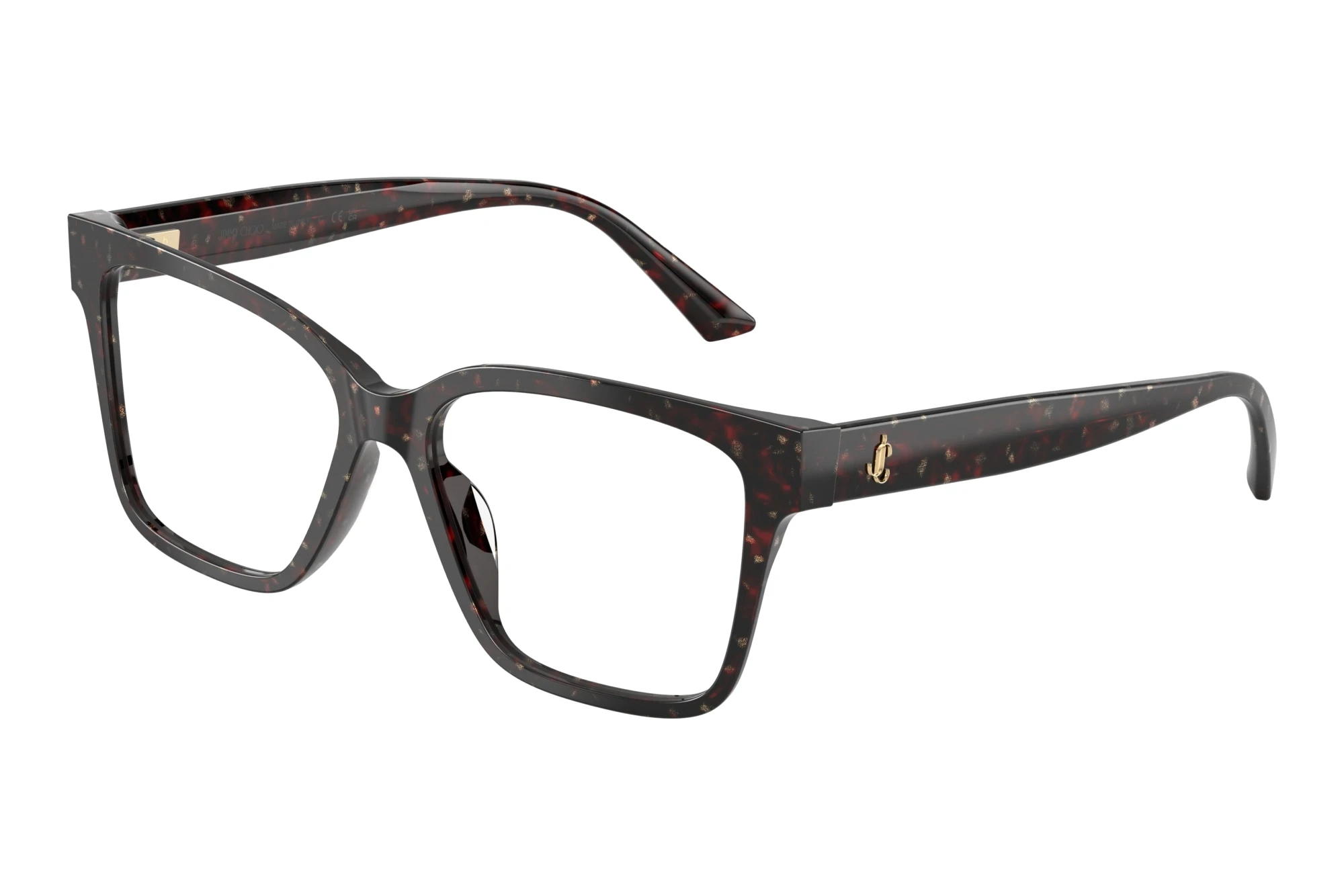 Jimmy Choo JC3006U 5125 Dark Havana Glitter Jimmy Choo JC3006U 5125 Dark Havana Glitter