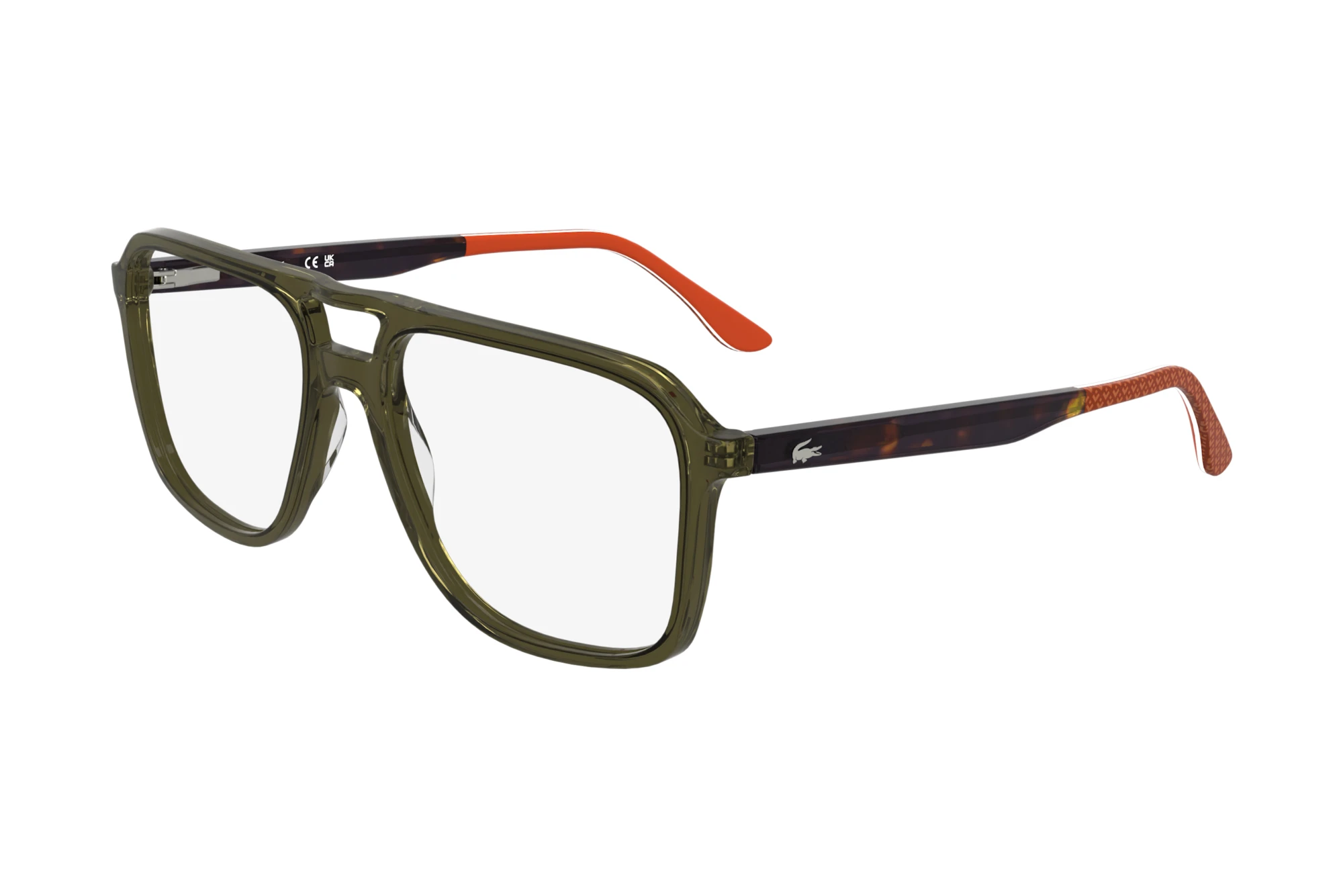 Lacoste L2991 N 275 TRANSPARENT KHAKI BROWN Lacoste L2991 N 275 TRANSPARENT KHAKI BROWN