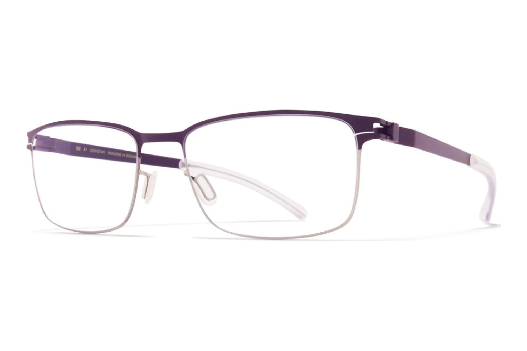 MYKITA GERHARD RX 557 Silver/Deep Purple MYKITA GERHARD RX 557 Silver/Deep Purple