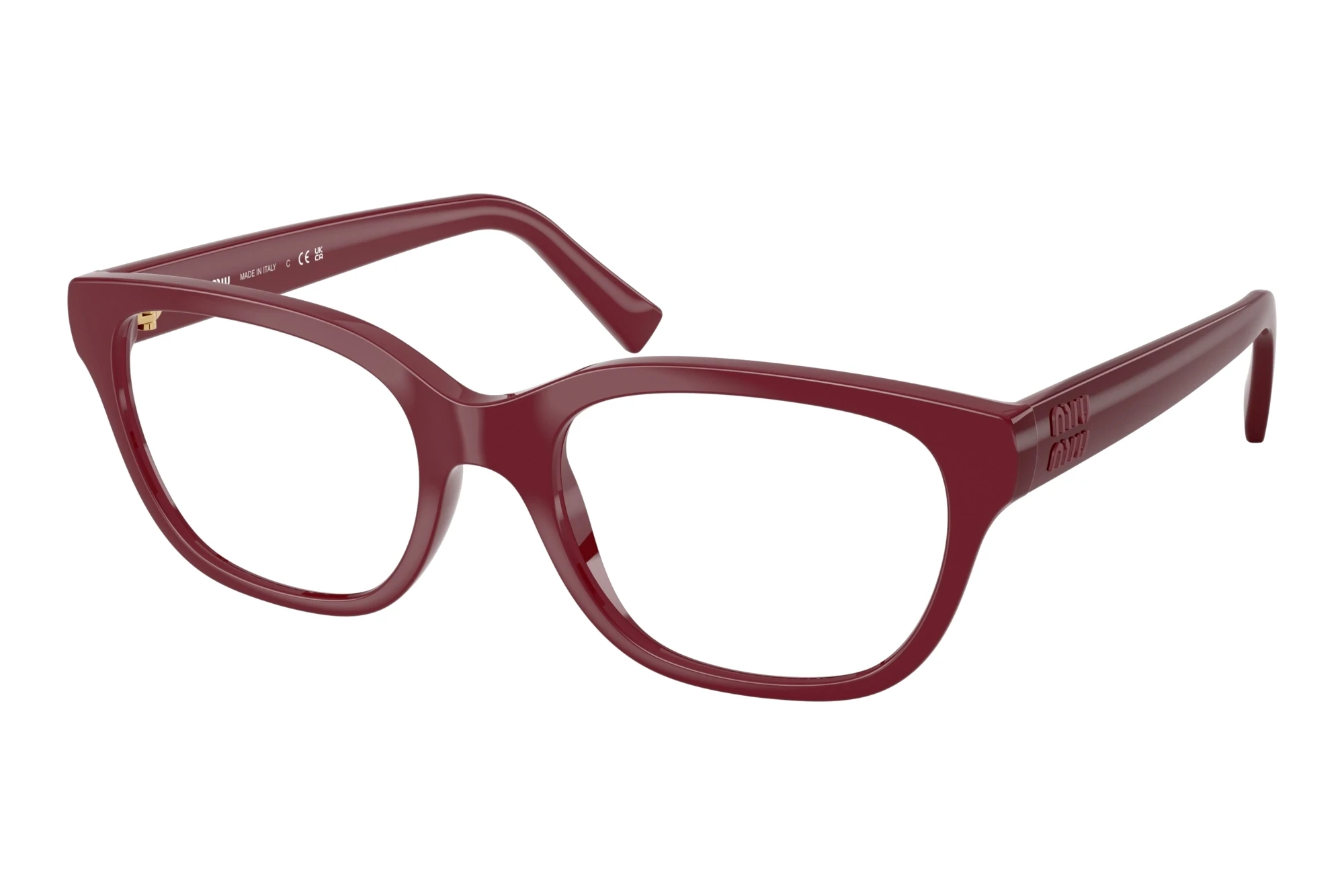 Miu Miu MU 07ZV 25R1O1 Bordeaux Miu Miu MU 07ZV 25R1O1 Bordeaux