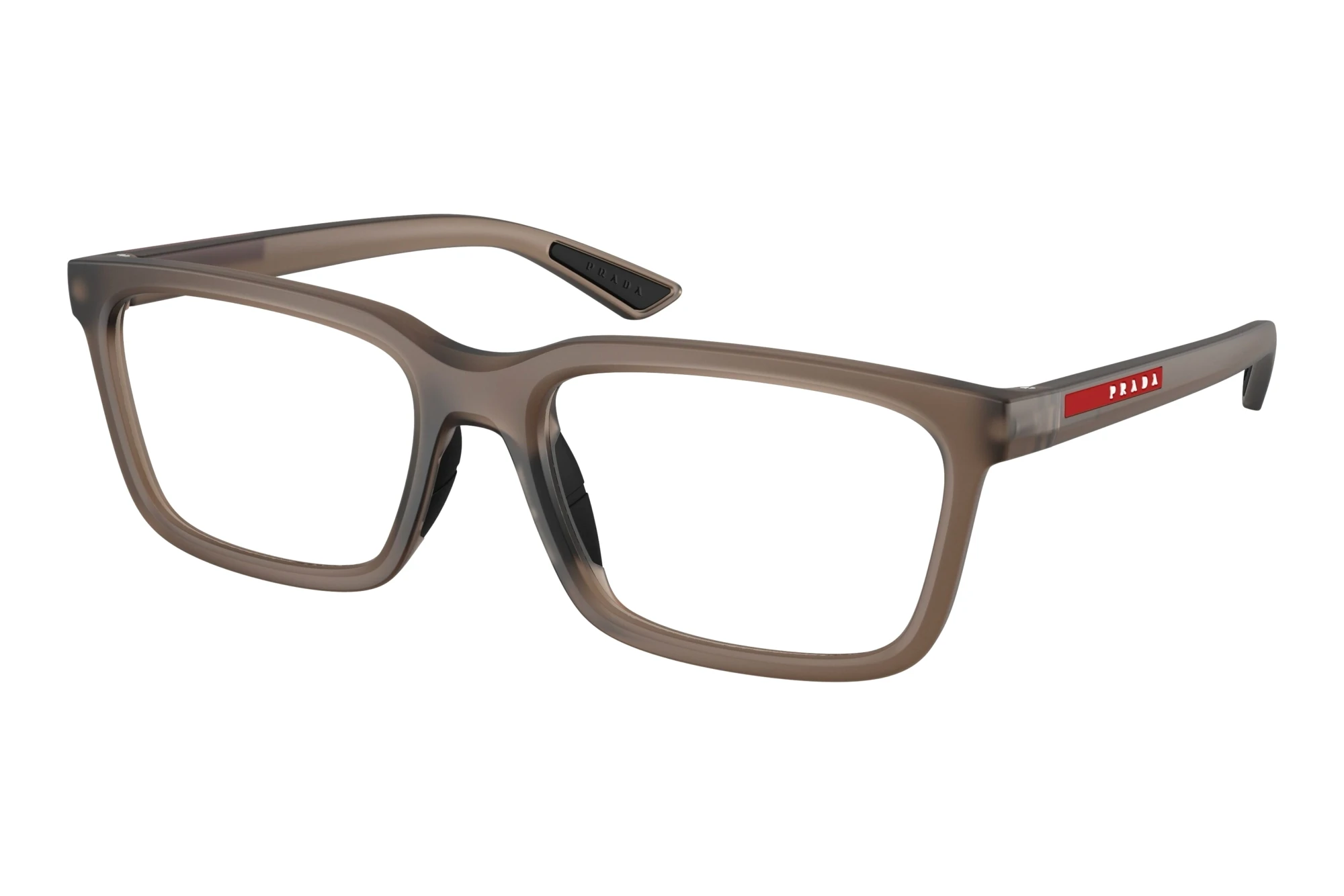 Prada Linea Rossa PS 02SV 29F1O1 Frosted Brown Prada Linea Rossa PS 02SV 29F1O1 Frosted Brown