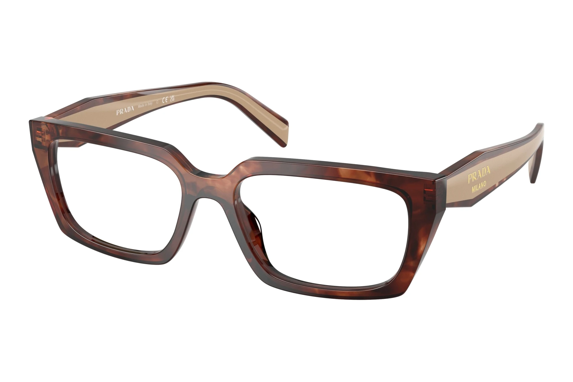 Prada PR D05V 00K1O1 Caramel Havana Prada PR D05V 00K1O1 Caramel Havana
