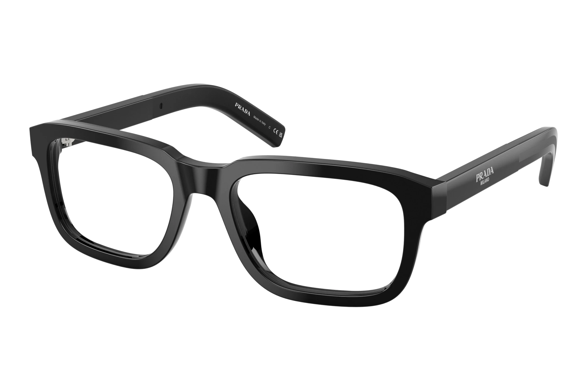 Prada PR D12V 16K1O1 Black Prada PR D12V 16K1O1 Black