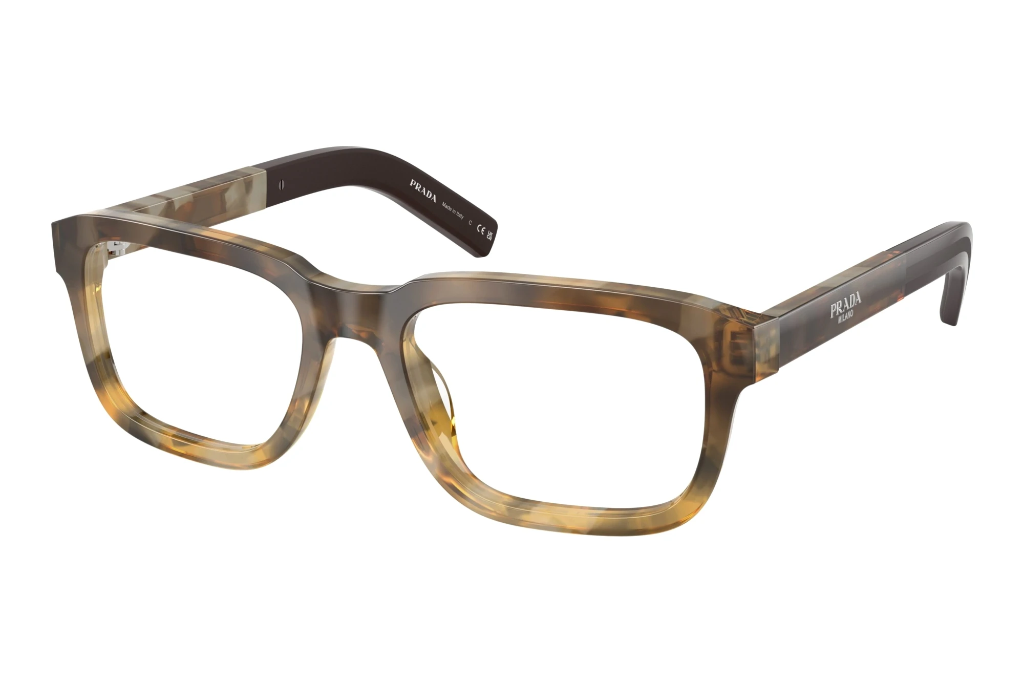 Prada PR D12V 21P1O1 Oak Trotoise Gradient Prada PR D12V 21P1O1 Oak Trotoise Gradient