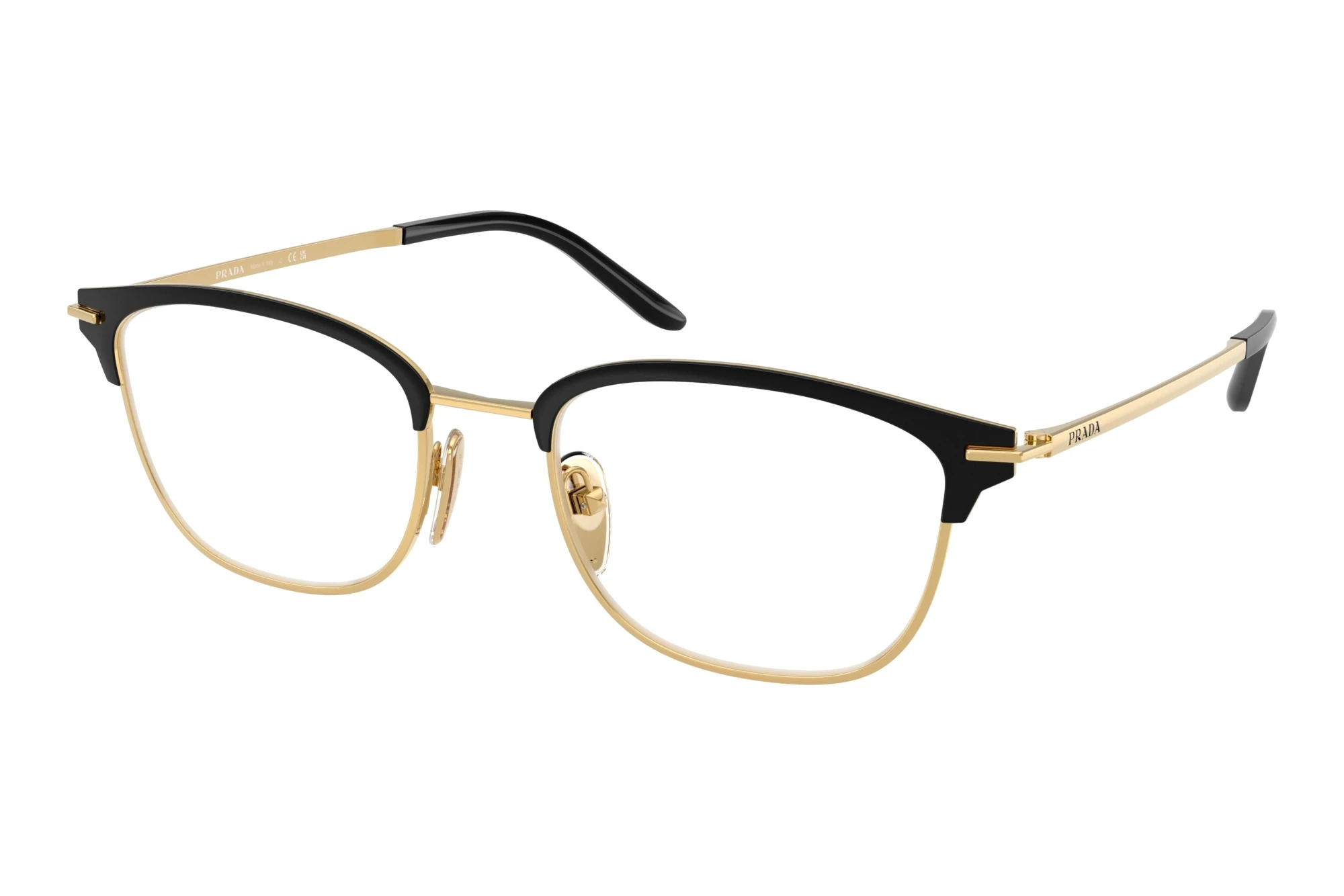 Prada PR D54V KUI1O1 Black/Gold Prada PR D54V KUI1O1 Black/Gold