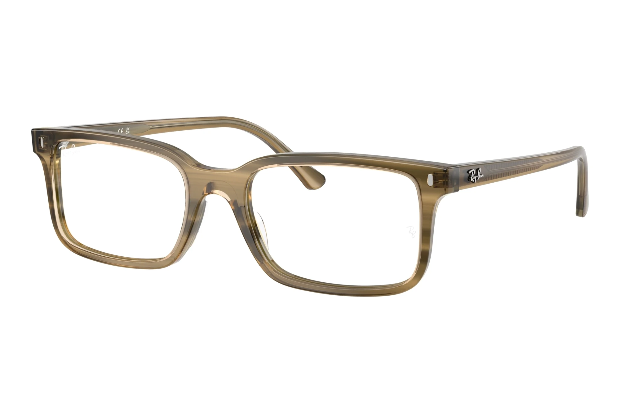 Ray-Ban RX5445 8454 Striped Green Ray-Ban RX5445 8454 Striped Green