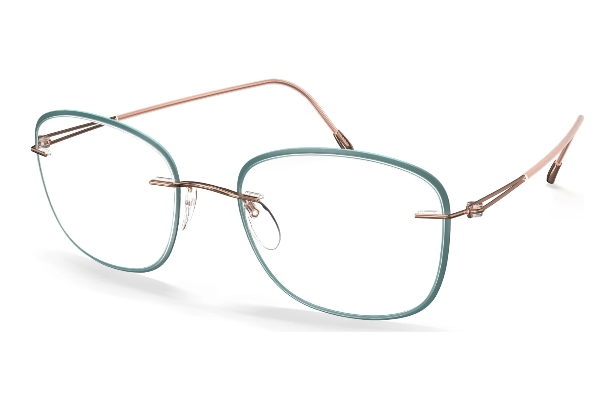 Silhouette 5566-LQ 3530 Rose Gold / Teal Silhouette 5566-LQ 3530 Rose Gold / Teal