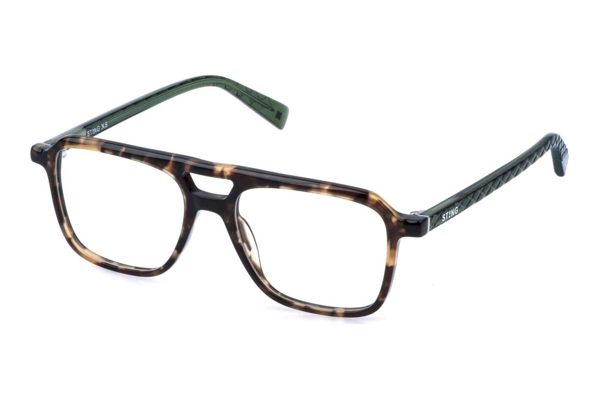 Sting VSJ754 0743 SHINY BROWN/YELLOW HAVANA Sting VSJ754 0743 SHINY BROWN/YELLOW HAVANA