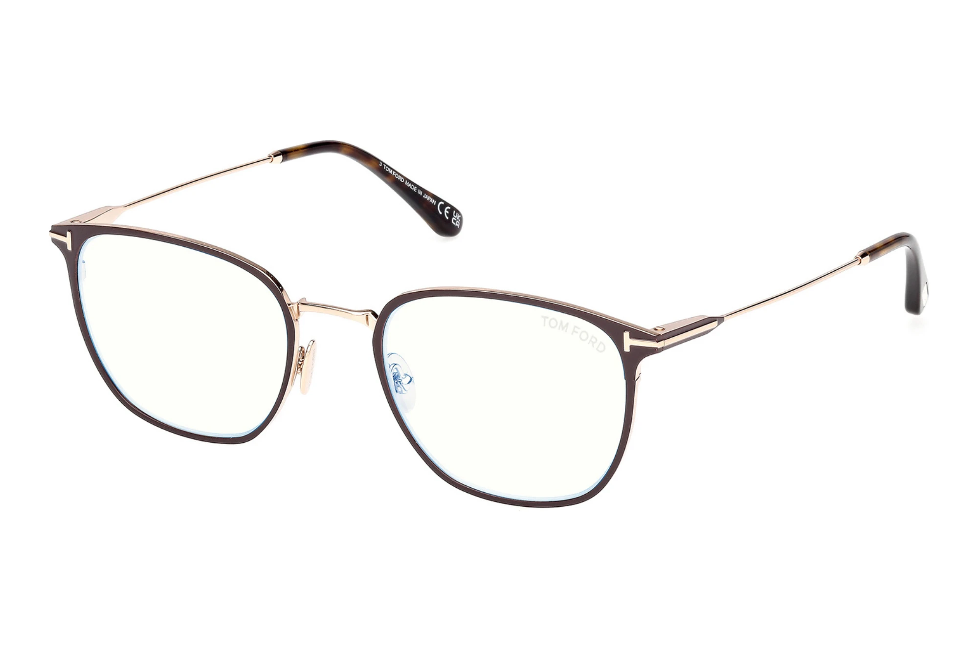 Tom Ford FT6041-B 048 Glänzend Dunkelbraun Tom Ford FT6041-B 048 Glänzend Dunkelbraun