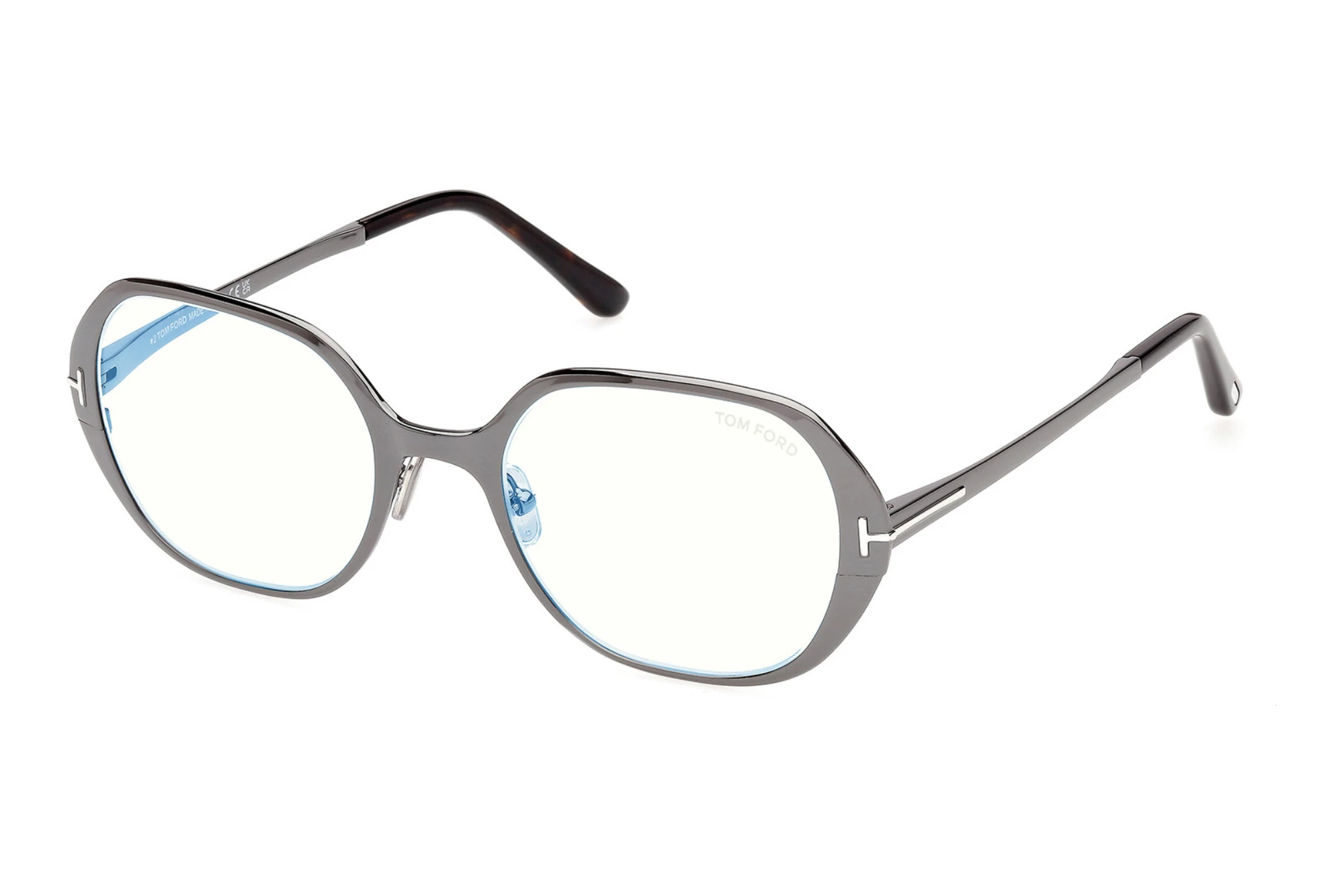 Tom Ford FT6137-B 008 Glänzend Gunmetal Tom Ford FT6137-B 008 Glänzend Gunmetal