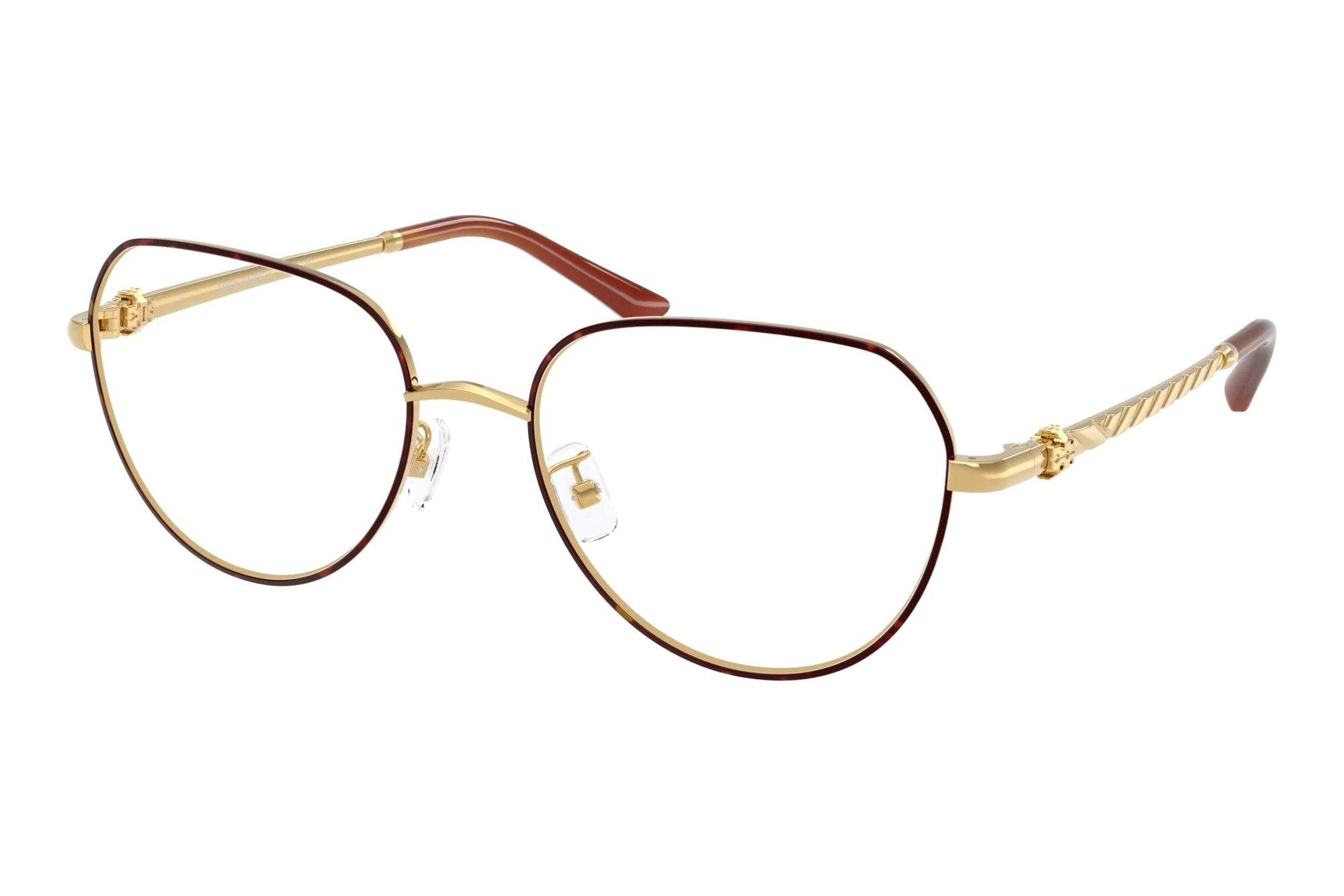 Tory Burch TY1103 3334 Shiny Gold Tortoise Paper Transfer Tory Burch TY1103 3334 Shiny Gold Tortoise Paper Transfer