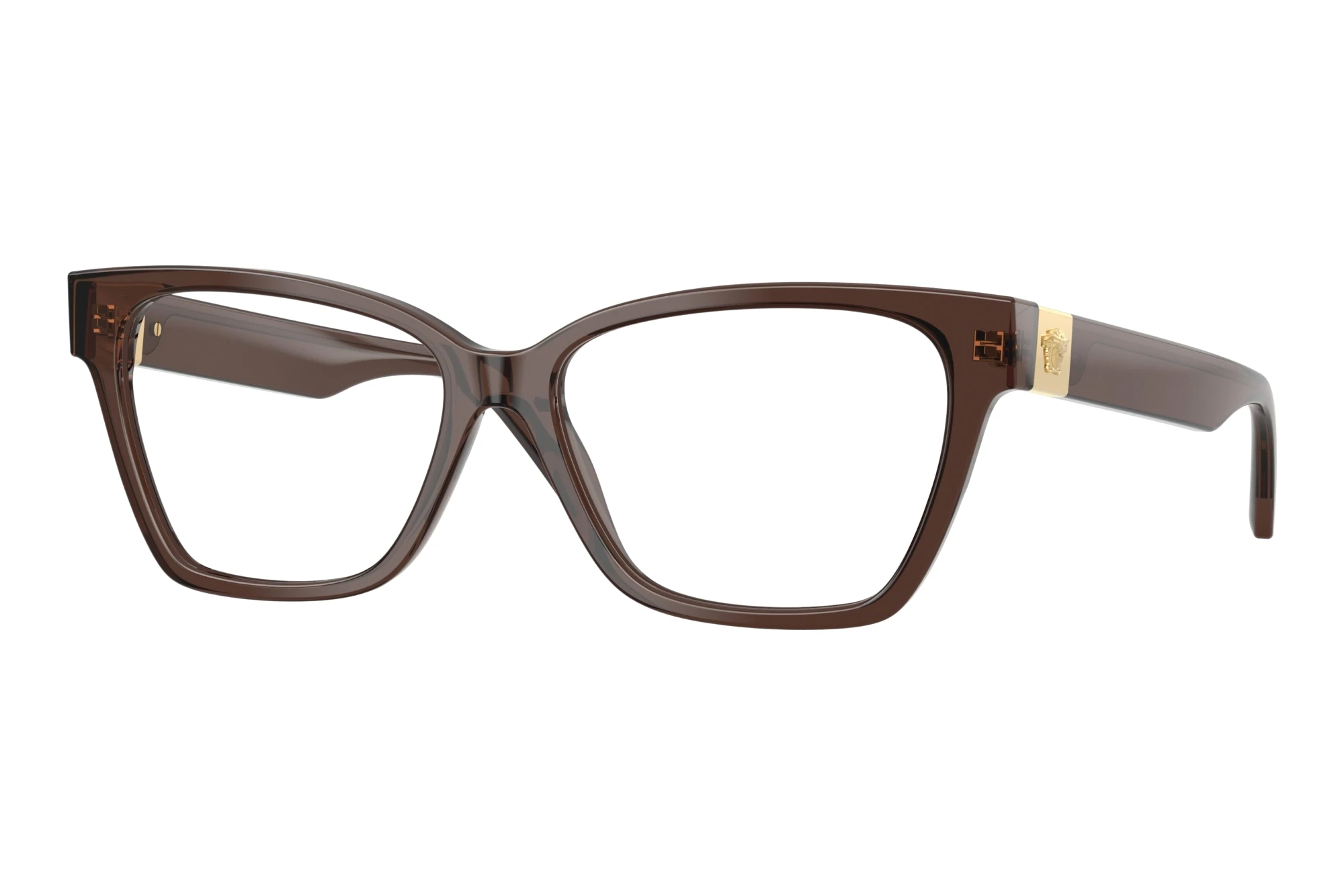 Versace VE3382 5332 Transparent Brown Versace VE3382 5332 Transparent Brown
