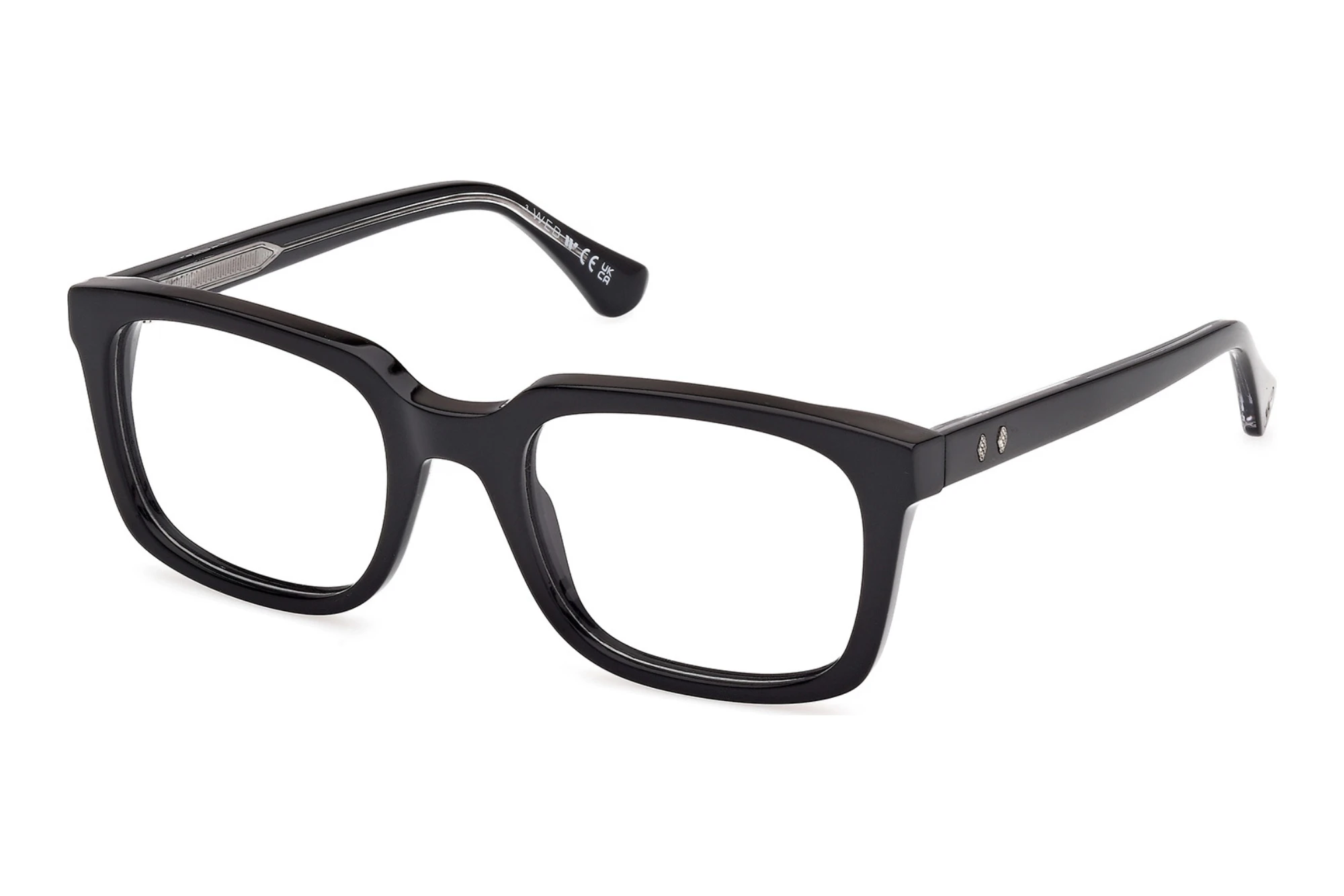 Web Eyewear WE5445 005 Schwarz/Kristall Web Eyewear WE5445 005 Schwarz/Kristall