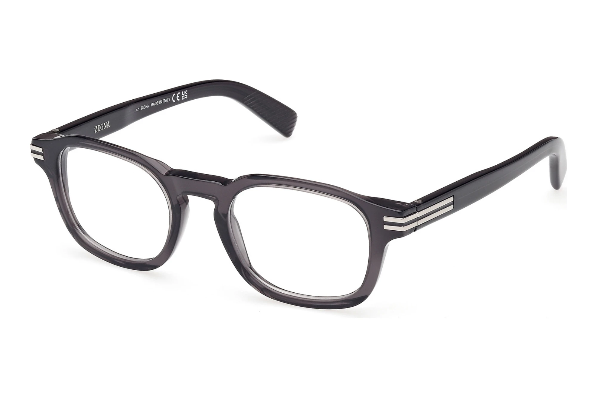 Zegna EZ5293 020 Glänzend Grau Zegna EZ5293 020 Glänzend Grau