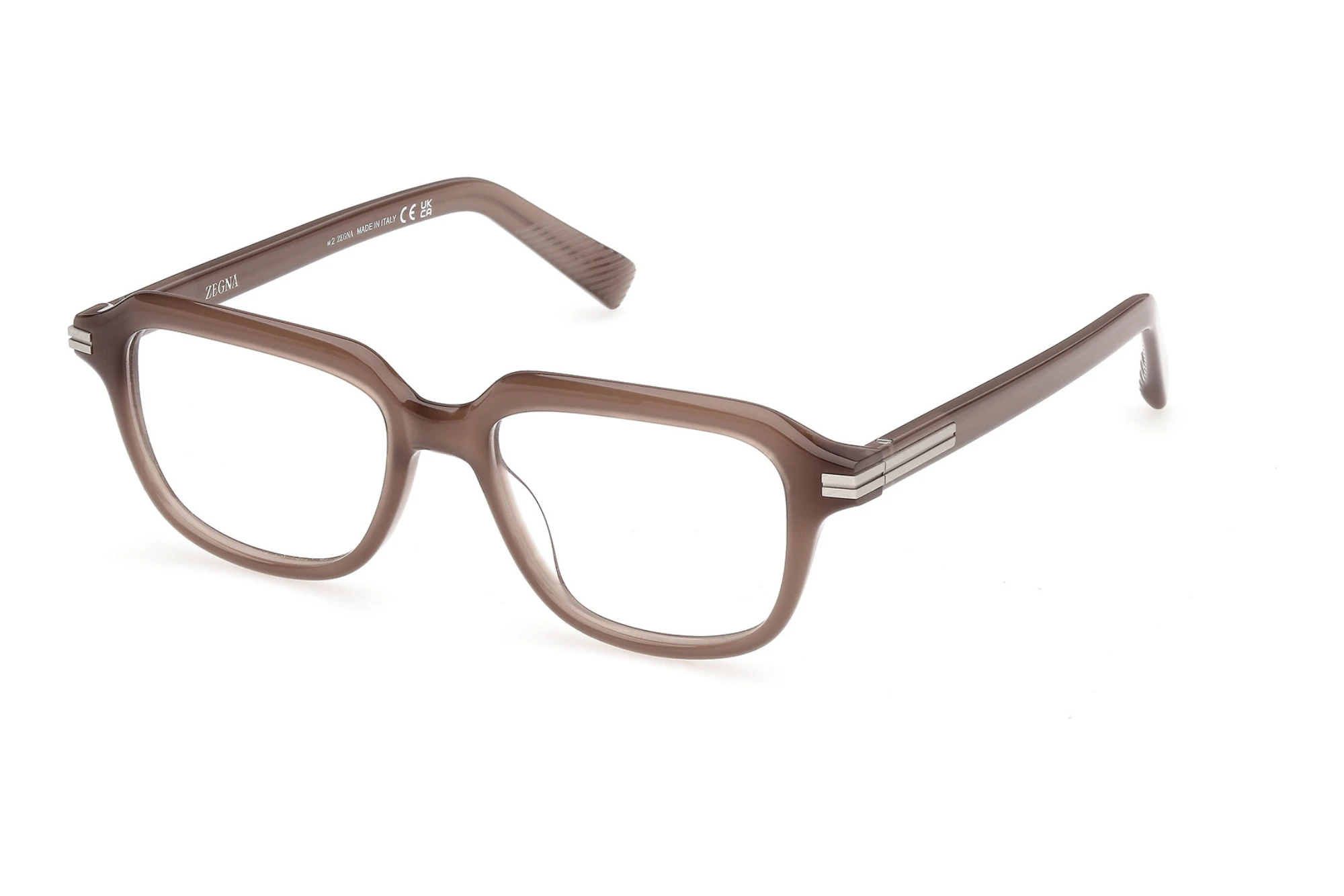 Zegna EZ5345 045 Glänzend Hellbraun Zegna EZ5345 045 Glänzend Hellbraun