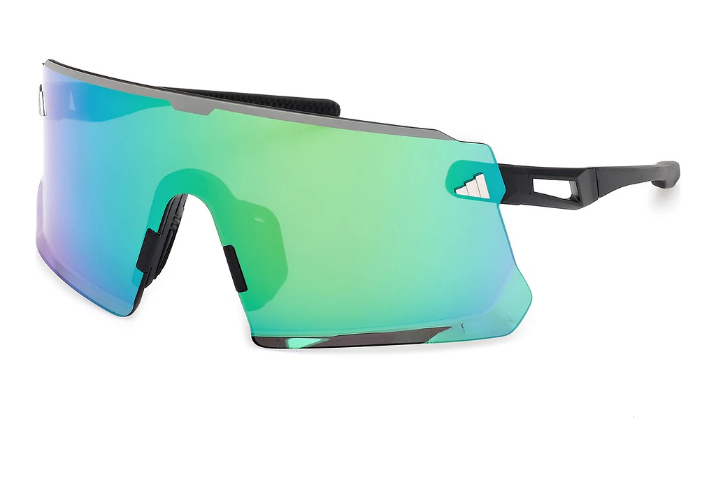 Adidas SP0114 02Q grün verspiegeltMatt Schwarz Adidas SP0114 02Q grün verspiegeltMatt Schwarz