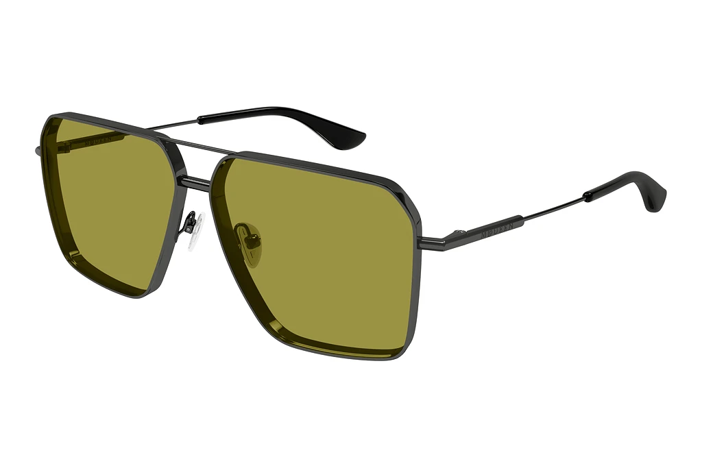 Alexander McQueen AM0500S 004 GUNMETAL Alexander McQueen AM0500S 004 GUNMETAL