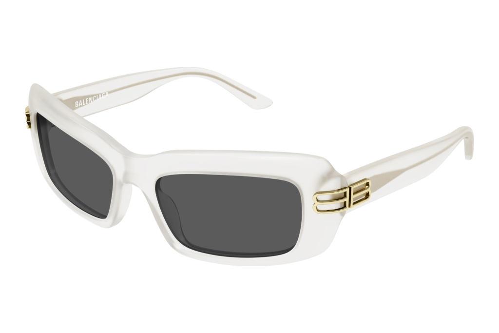 Balenciaga BB0432S 003 WHITE Balenciaga BB0432S 003 WHITE