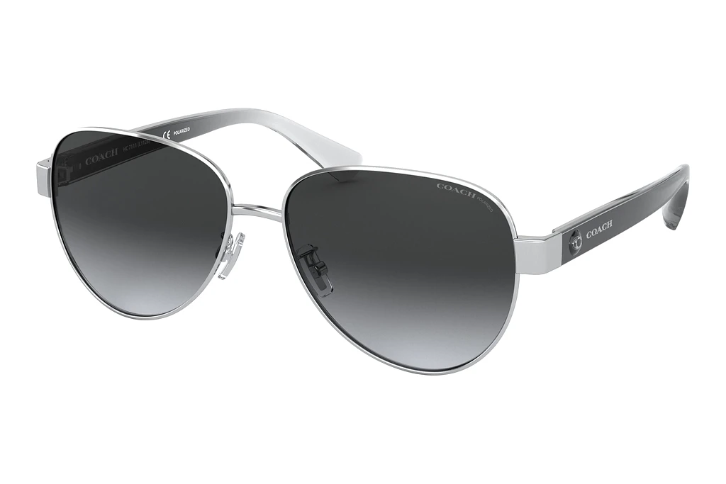 Coach HC7111 9001T3 Dark Grey Gradient PolarizedSilver Coach HC7111 9001T3 Dark Grey Gradient PolarizedSilver