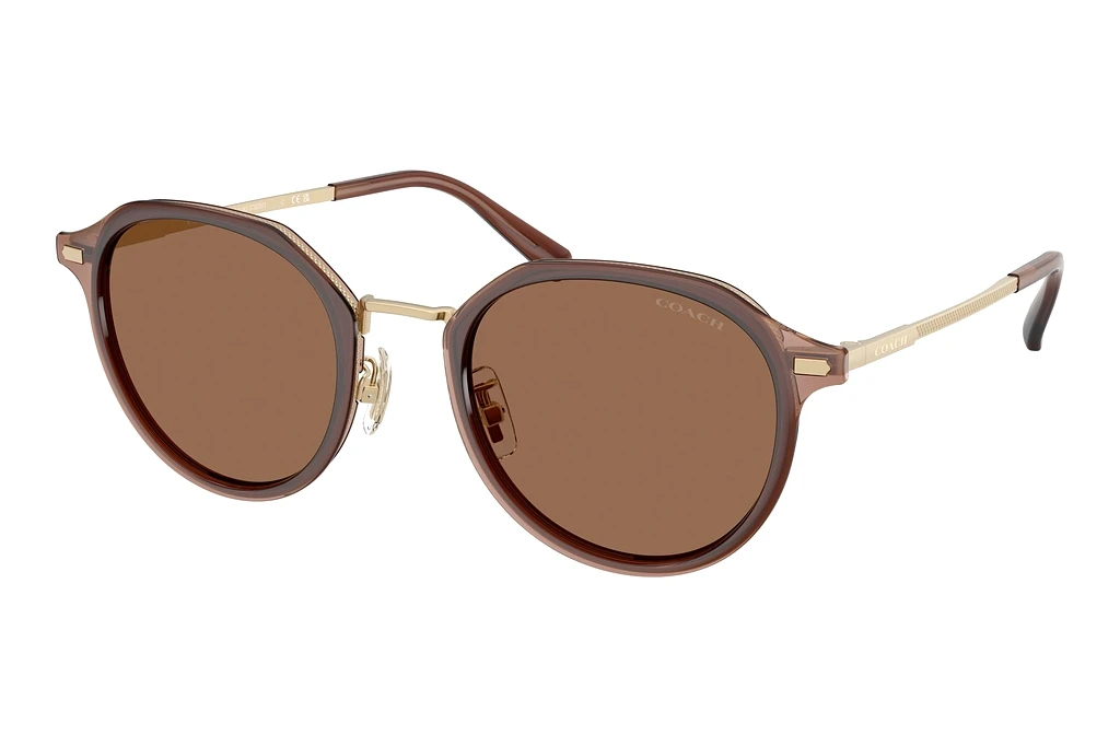 Coach HC7183 947473 Brown SolidSatin Light Gold Coach HC7183 947473 Brown SolidSatin Light Gold