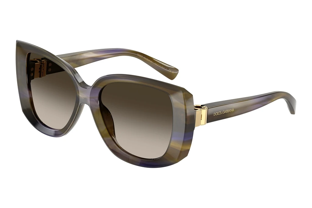 Dolce & Gabbana   DG4495 344713 Brown GradientStriped Olive Dolce & Gabbana   DG4495 344713 Brown GradientStriped Olive