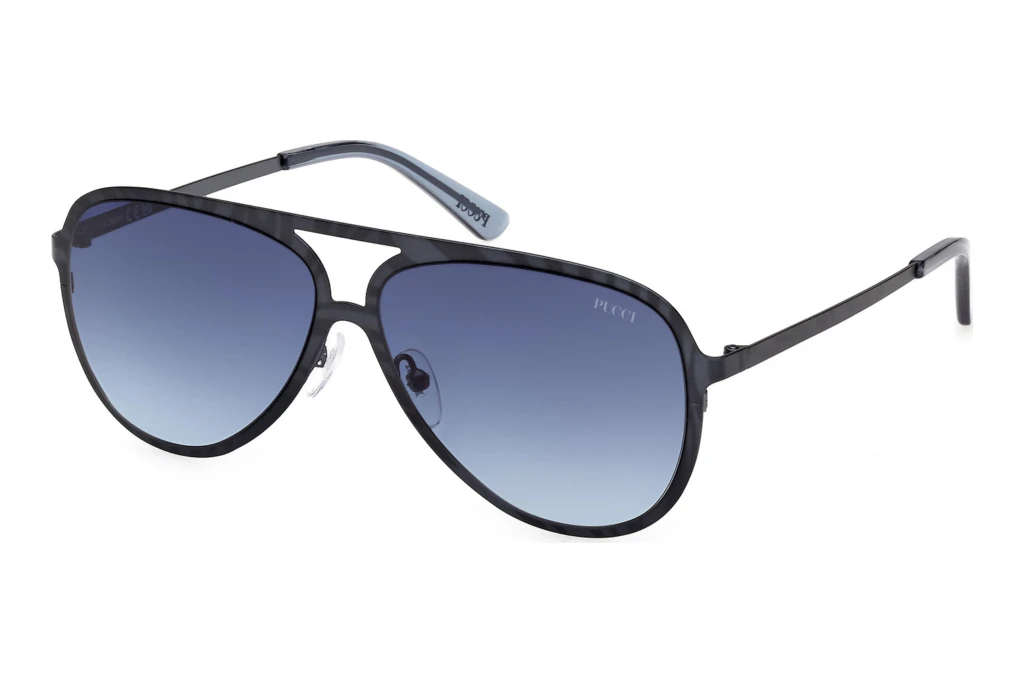 Emilio Pucci   EP0247 92W blau verlaufendHellblau /Muster Emilio Pucci   EP0247 92W blau verlaufendHellblau /Muster