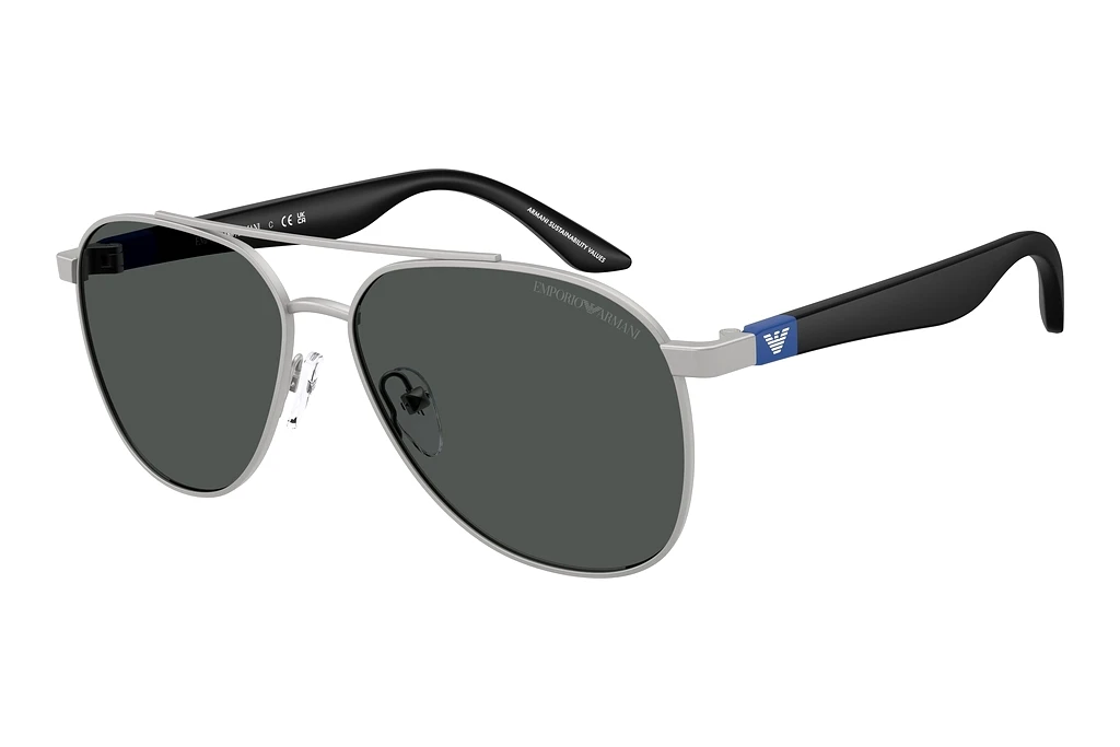 Emporio Armani EK2001 310587 Dark GreyMatte Silver Emporio Armani EK2001 310587 Dark GreyMatte Silver