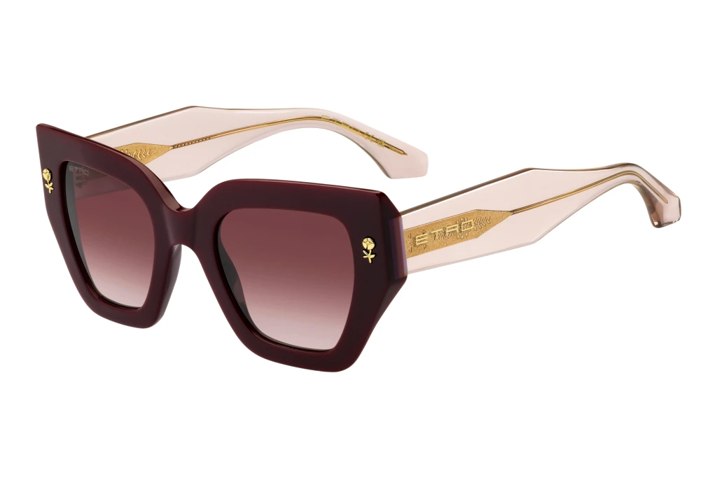 Etro ETRO 0010/S LHF/3X PINK DOUBLESHADEBURGUNDY 2 Etro ETRO 0010/S LHF/3X PINK DOUBLESHADEBURGUNDY 2