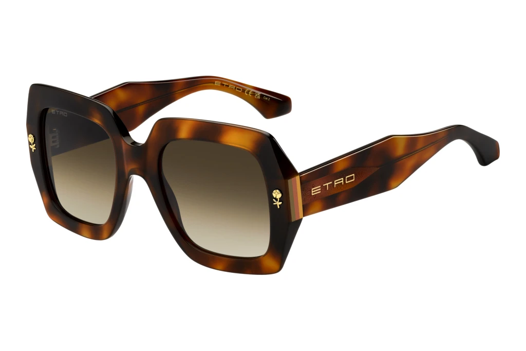 Etro ETRO 0011/S 05L/HA BROWN SHADEDHAVANA 2 Etro ETRO 0011/S 05L/HA BROWN SHADEDHAVANA 2