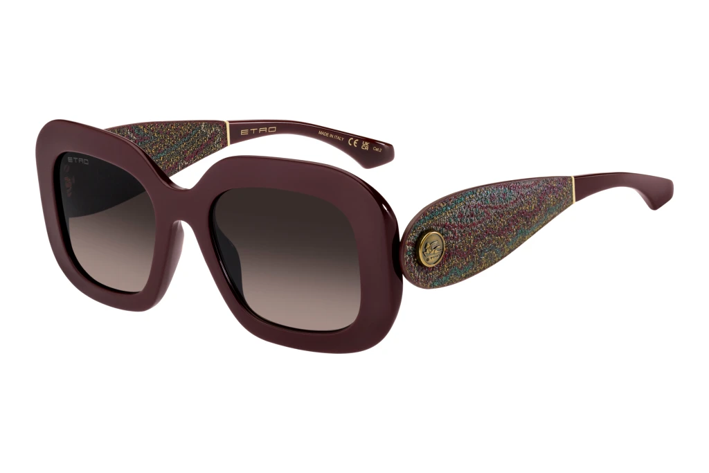 Etro ETRO 0141/G/S LHF/HA BROWN SHADEDBURGUNDY 2 Etro ETRO 0141/G/S LHF/HA BROWN SHADEDBURGUNDY 2