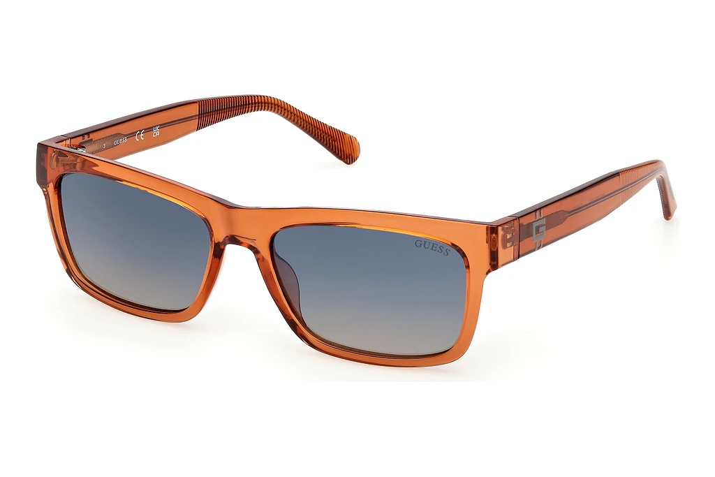 Guess GU00221 42X blau verspiegeltGlänzend Dunkel Orange Guess GU00221 42X blau verspiegeltGlänzend Dunkel Orange