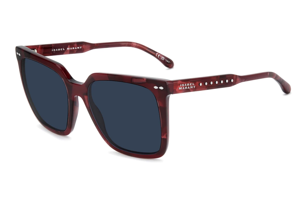 Isabel Marant IM 0256/S JR9/KU BLUEMARBLE RED Isabel Marant IM 0256/S JR9/KU BLUEMARBLE RED
