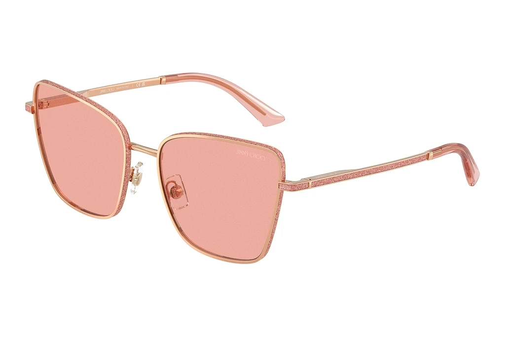 Jimmy Choo JC4023J 30087R Pink GlitterRose Gold Jimmy Choo JC4023J 30087R Pink GlitterRose Gold